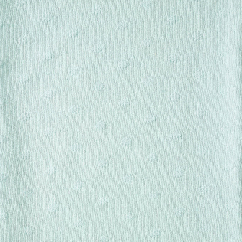 Polka Dot Textured Jersey POISRELIEF Celadon / Celadon